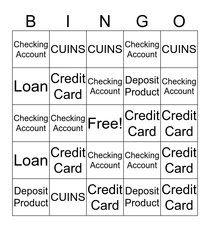 All about the service Bingo Card