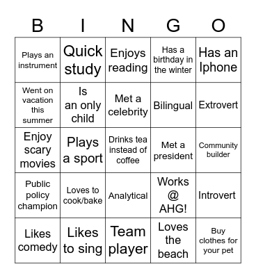 Medicaid Policy & Programs Network Hour Happy Bingo! Bingo Card