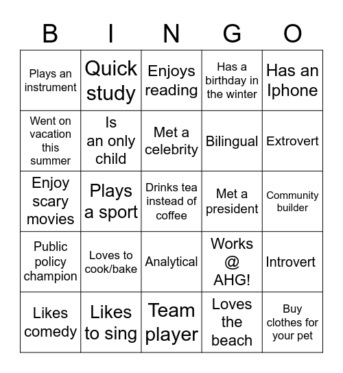 Medicaid Policy & Programs Network Hour Happy Bingo! Bingo Card