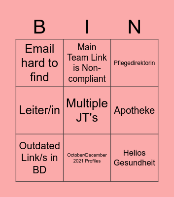 Eucan Jan 9th Bingo Edition Bingo Card