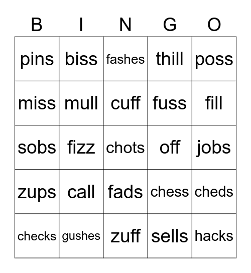 Wilson Bingo (1.6AB) Bingo Card