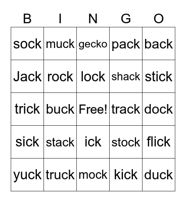 Fun Friday Bingo! Bingo Card
