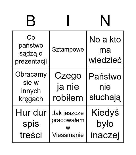 Lesiu bingo Card