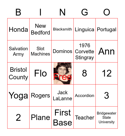 Happy Birthday, Betty! Bingo Card