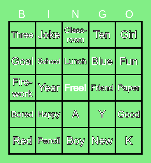 ASL Bingo! Bingo Card