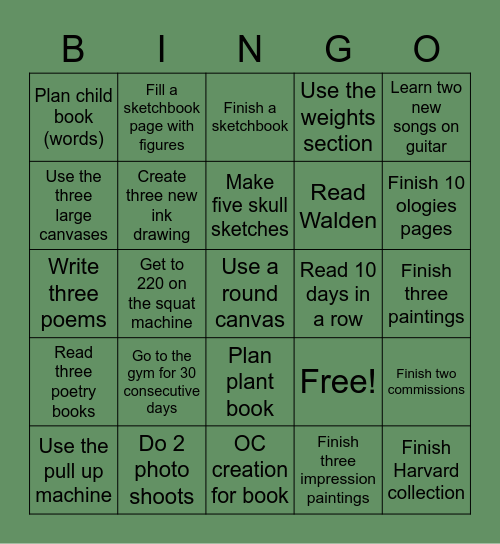 2023 bingo show down Bingo Card