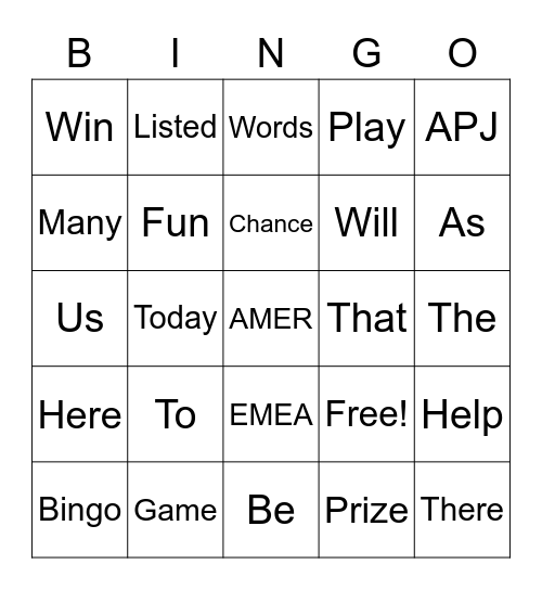 WWRACE All-Minds - New Year kickoff! Bingo Card