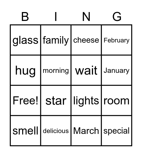 Seedbed 2 Camp Bingo Card