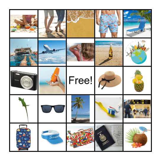 Bingo voyage Bingo Card