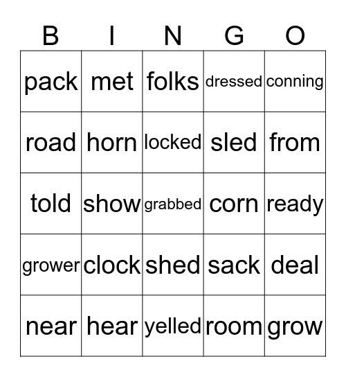 lesson 24 blue book Bingo Card