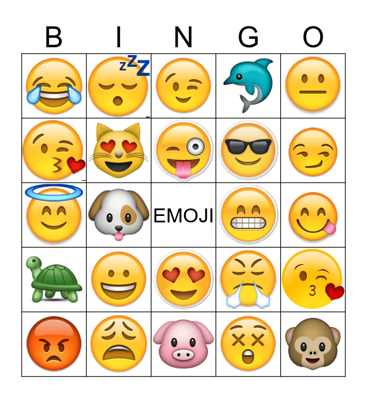 emoji-bingo-card