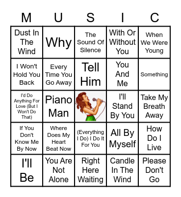 BALLADS Bingo Card