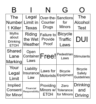 safety bingo cards page 66