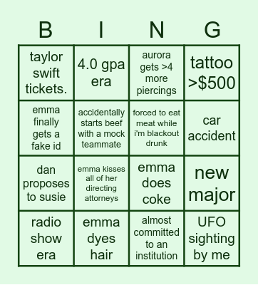 2023 BINGO Card