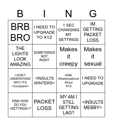 DELTA PC BINGO Card