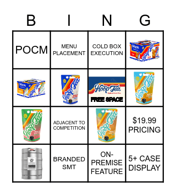 HOOP TEA BINGO Card