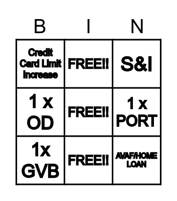 Boland Sales Bingo (JSC) Bingo Card