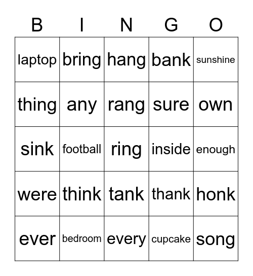 Ruby in Her Own Time Bingo Card