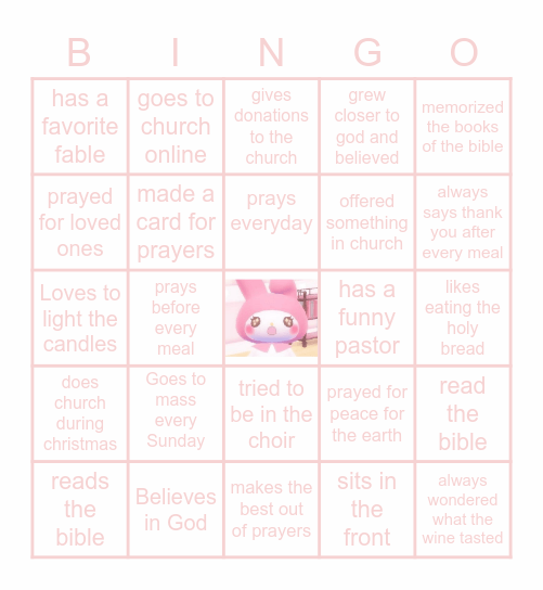 Bingo !! Bingo Card