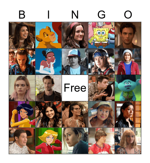 NETFLIX Bingo Card