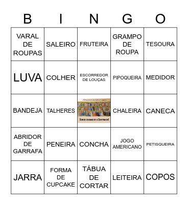Chá da Laura Bingo Card