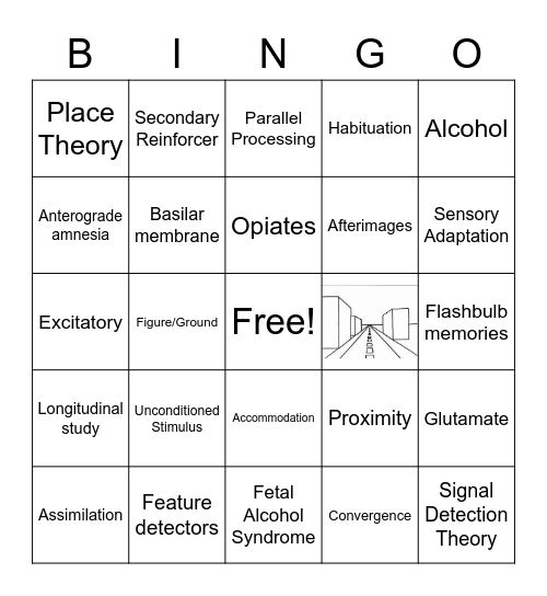 Psych Exam Review S1 2023 Bingo Card