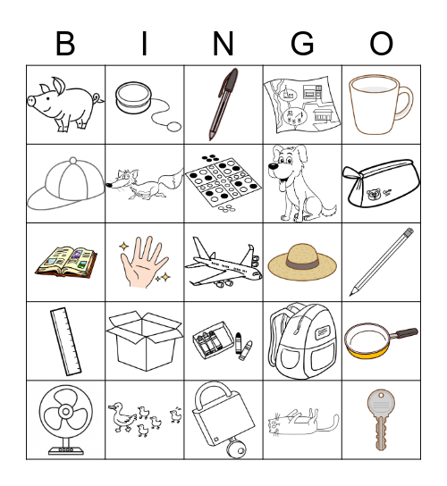 Review Bingo Card