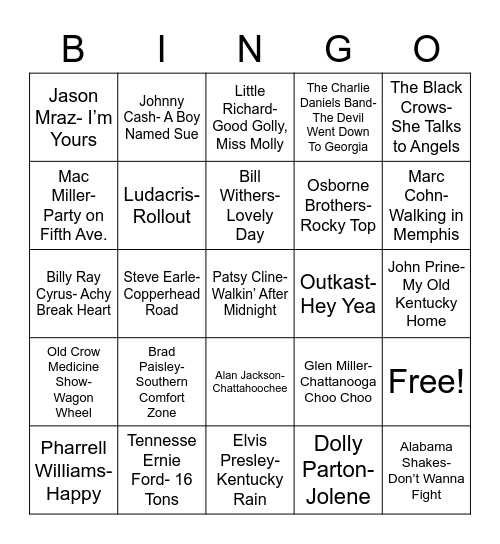 Total-Quiz.com Bingo Card