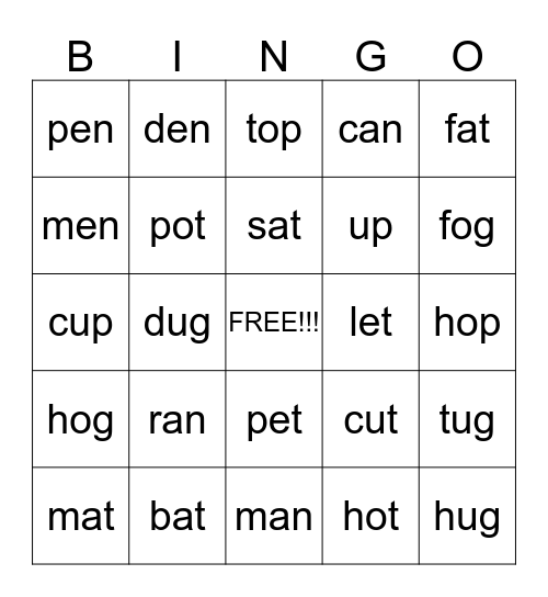 HAPPY THANKSGIVING!!! Bingo Card