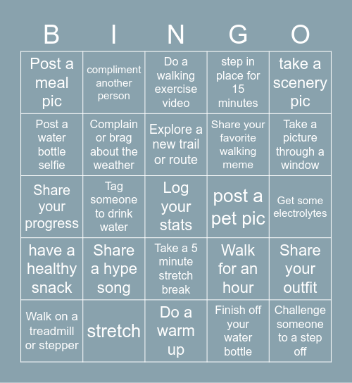 (mini-)Walkathon Across Tamriel Bingo Card