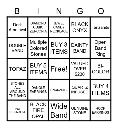 SUNDAY FUNDAY BINGO Card