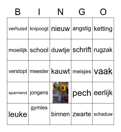 lezen doe je overal tekst 11 een leuke klas Bingo Card