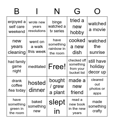 BEST BUDDIES 2023 Bingo Card