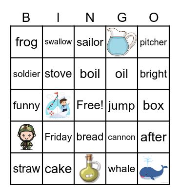 Interim Review BINGO Card