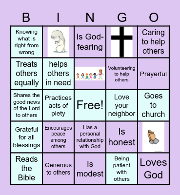 𝓒𝓱𝓻𝓲𝓼𝓽𝓲𝓪𝓷  𝓑𝓲𝓷𝓰𝓸  𝓒𝓪𝓻𝓭 Bingo Card