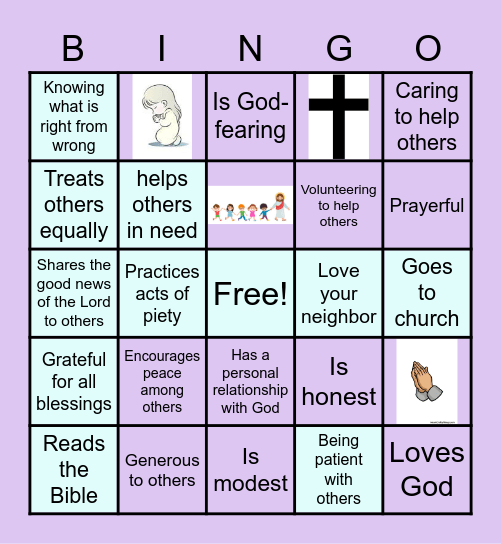 𝓒𝓱𝓻𝓲𝓼𝓽𝓲𝓪𝓷  𝓑𝓲𝓷𝓰𝓸  𝓒𝓪𝓻𝓭 Bingo Card
