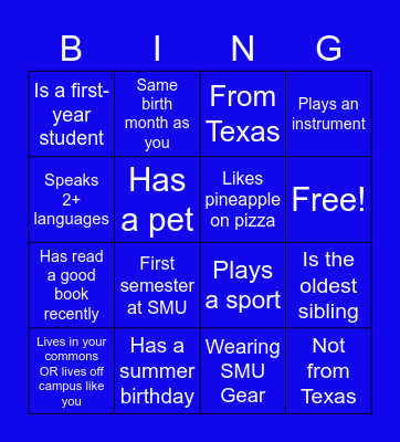 HDEV Bingo: Find Someone Who is Bingo Card