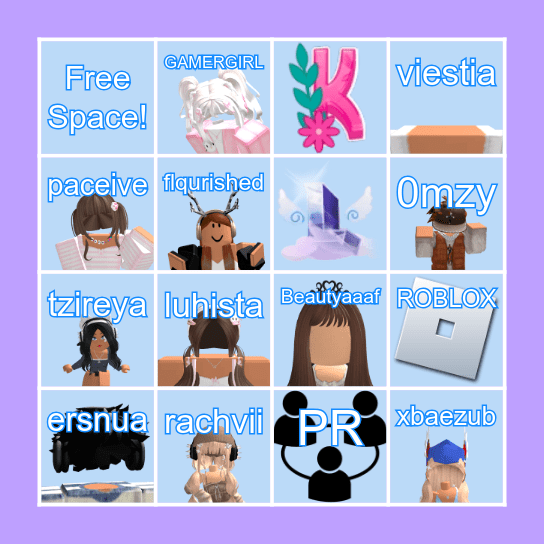 Karaoshi x LUSHIVE Loteria Bingo Card