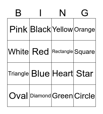 UNIT 3 Bingo Card