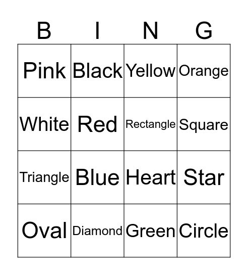 UNIT 3 Bingo Card