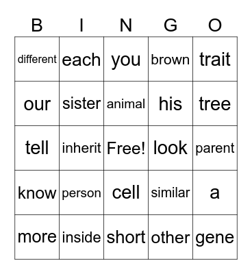 May Bingo Card