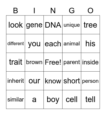 May Bingo Card