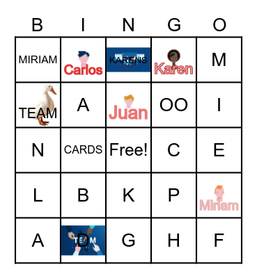 Gobierno  - Loteria Bingo Card