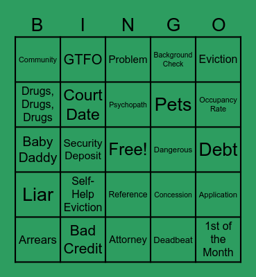 HOLLA FOR DOLLA$ Bingo Card