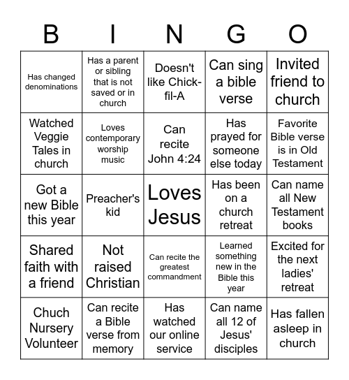 Christian Bingo | TikTok