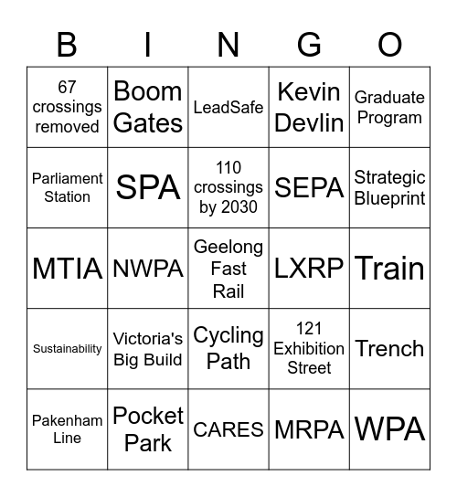 level-crossing-removal-project-bingo-card