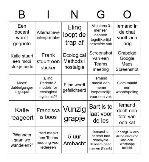 🅱️exicaanse 🅱️ingo Bingo Card