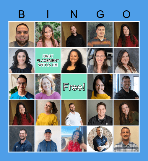 CLIENT MANAGER BINGO Card