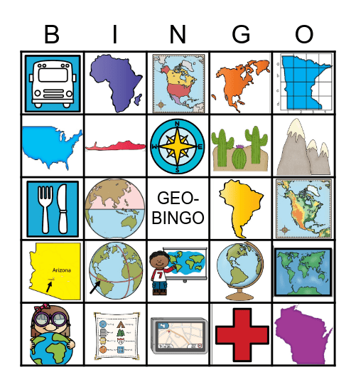 GEO-BINGO Card