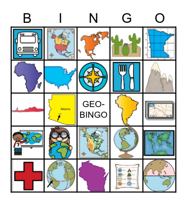 GEO-BINGO Card